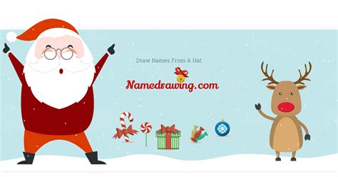Free Name Drawing Utility for Christmas Gift Exchange or Secret .